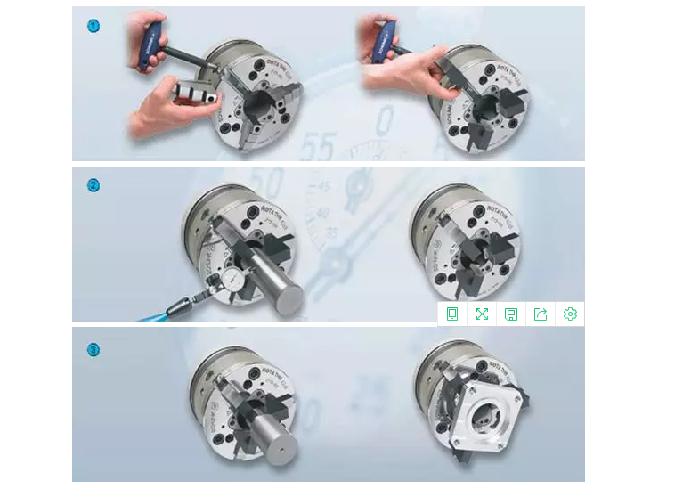 SCHUNK卡盤的基本結(jié)構(gòu)包括強(qiáng)化處理的卡盤基體，充分的油脂潤滑，磨損極為輕微。因此保持高精度下更長的使用壽命。獨(dú)具特色的外輪廓設(shè)計(jì)，使盡量少的冷卻液殘留在機(jī)床主軸或主軸軸承處。極端穩(wěn)固的盤體防止了因更高的夾持力及徑向負(fù)荷導(dǎo)致的精度失穩(wěn)狀況。大通孔，利于大尺寸棒料的通過及自動上下料 。基爪——通用性好，與F型及Duro型匹配。  　　卡爪快換系統(tǒng)：使用獨(dú)立鎖緊的卡爪，保持高精度的同時(shí)，極大縮短輔助時(shí)間(調(diào)整、更換)。