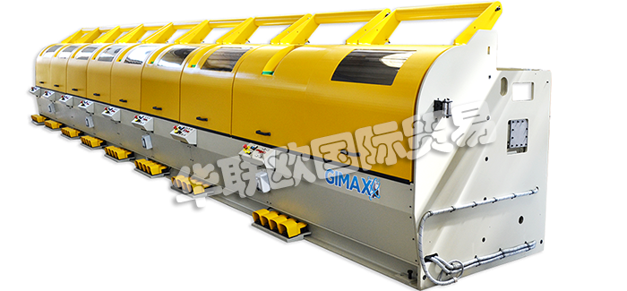 意大利GIMAX公司的產(chǎn)品主要包括：意大利GIMAX線材加工及電線處理設(shè)備，干式拉伸機(jī)、機(jī)械除垢機(jī)、防滑濕式拉伸機(jī)、金屬剃刮、靜態(tài)卷取機(jī)、旋轉(zhuǎn)卷取機(jī)、拉絲機(jī)、化學(xué)鍍銅槽、收紙器、放線裝置、垂直松緊補(bǔ)償器、鋸片松緊補(bǔ)償器、標(biāo)準(zhǔn)松緊補(bǔ)償器、全自動(dòng)回收機(jī)、半自動(dòng)回收機(jī)、滾筒包裝機(jī)、導(dǎo)線矯直機(jī)、金屬絲矯直器、卸料輸送機(jī)、升降臺(tái)、退火爐、壓實(shí)機(jī)、小閥芯主軸、自動(dòng)再生料機(jī)。